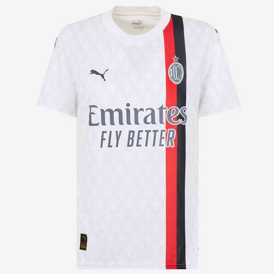 Camiseta AC Milan Segunda equipo Mujer 2023-24